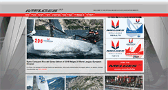 Desktop Screenshot of melges20.com