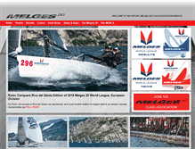 Tablet Screenshot of melges20.com